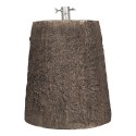 Clayre & Eef Pied de sapin de Noël Arbre Ø 45x53 cm Marron Matériau céramique