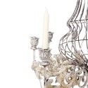 Clayre & Eef Candelabro Ø 69x93/137 cm Beige Metallo