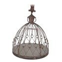 Clayre & Eef Pflanzenhalter Ø 44x54 cm Braun Metall