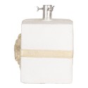 Clayre & Eef Supporto per albero di Natale Regalo 26x24x33 cm Bianco Materiale ceramico