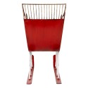 Clayre & Eef Decorative Figurine Sled 37x16x31 cm Red Metal