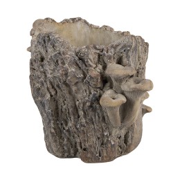 Clayre & Eef Planter 20x18x18 cm Brown Stone