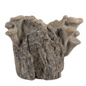 Clayre & Eef Planter 19x17x16 cm Brown Stone