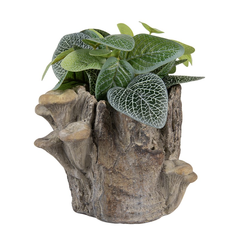 Clayre & Eef Planter 19x17x16 cm Brown Stone