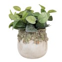 Clayre & Eef Planter Ø 19x17 cm Beige Stone