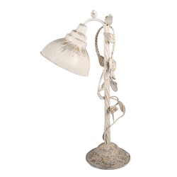 Clayre & Eef Tafellamp 35x19x62 cm Beige Metaal