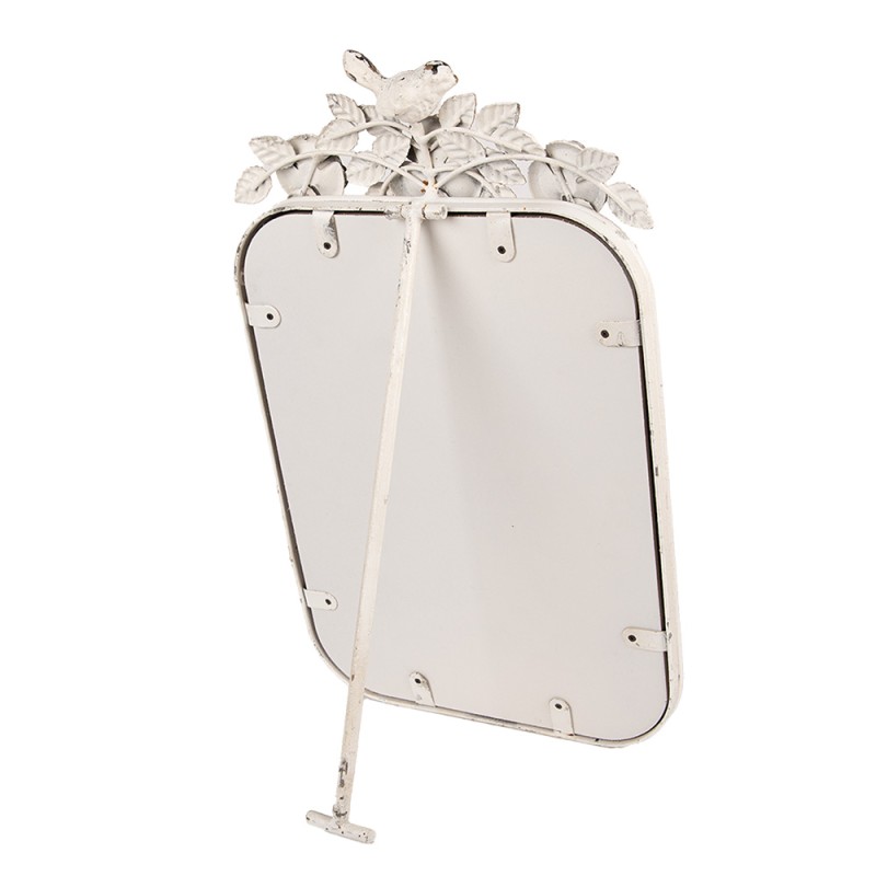Clayre & Eef Table Mirror 27x5x45 cm Beige Metal