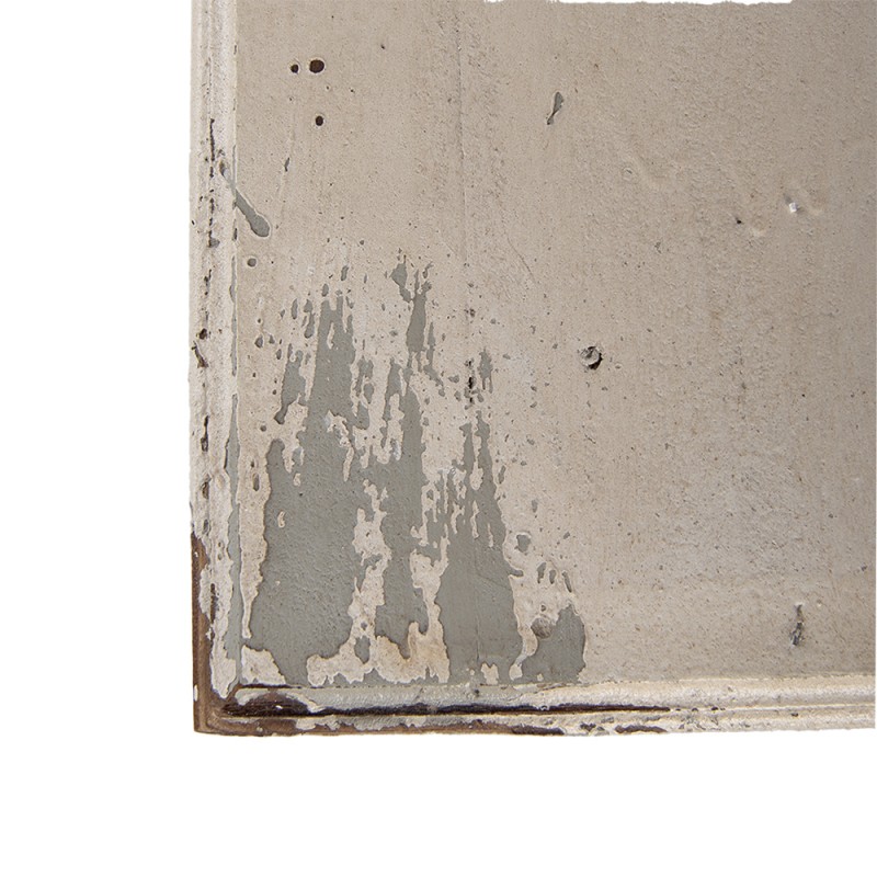 Clayre & Eef Side Table 140x40x92 cm White Beige Wood