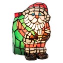 Lumilamp Table Lamp Santa Claus 17x11x22 cm Multicoloured Glass