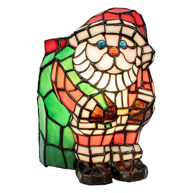 Lumilamp Table Lamp Santa Claus 17x11x22 cm Multicoloured Glass