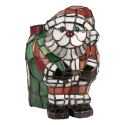 Lumilamp Table Lamp Santa Claus 17x11x22 cm Multicoloured Glass
