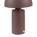 Gabriël Mushroom Table Lamp Ø 18x30 cm Brown Metal