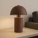 Gabriël Mushroom Table Lamp Ø 18x30 cm Brown Metal