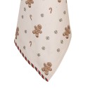 Clayre & Eef Asciugamani da cucina 50x70 cm Beige Cotone Uomo di pan di zenzero
