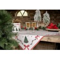 Clayre & Eef Tafelkleed 100x100 cm Beige Katoen Kerst