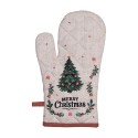 Clayre & Eef Ovenwant 18x30 cm Beige Katoen Kerst