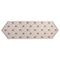 Clayre & Eef Tafelloper 50x160 cm Beige Katoen Gingerbread man