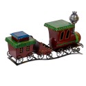 Clayre & Eef Dekorationsfigur Zug 70x15x36 cm Rot Metall