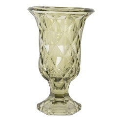 Clayre & Eef Vaso Ø 12x18 cm Verde Vetro