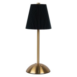 Gabriël Lampe de table Ø 12x30 cm Vert Métal