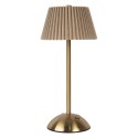 Gabriël Lampe de table 14x31 cm Beige Métal
