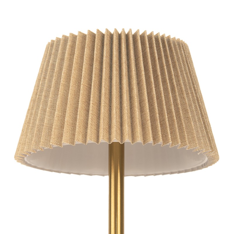 Gabriël Lampe de table 14x31 cm Beige Métal