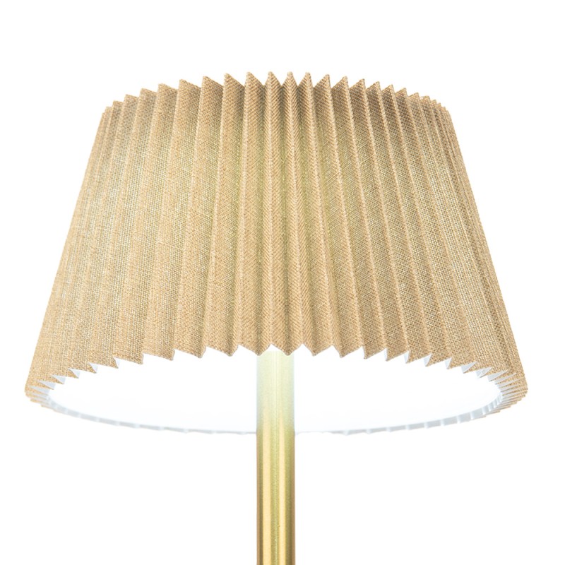 Gabriël Lampe de table 14x31 cm Beige Métal