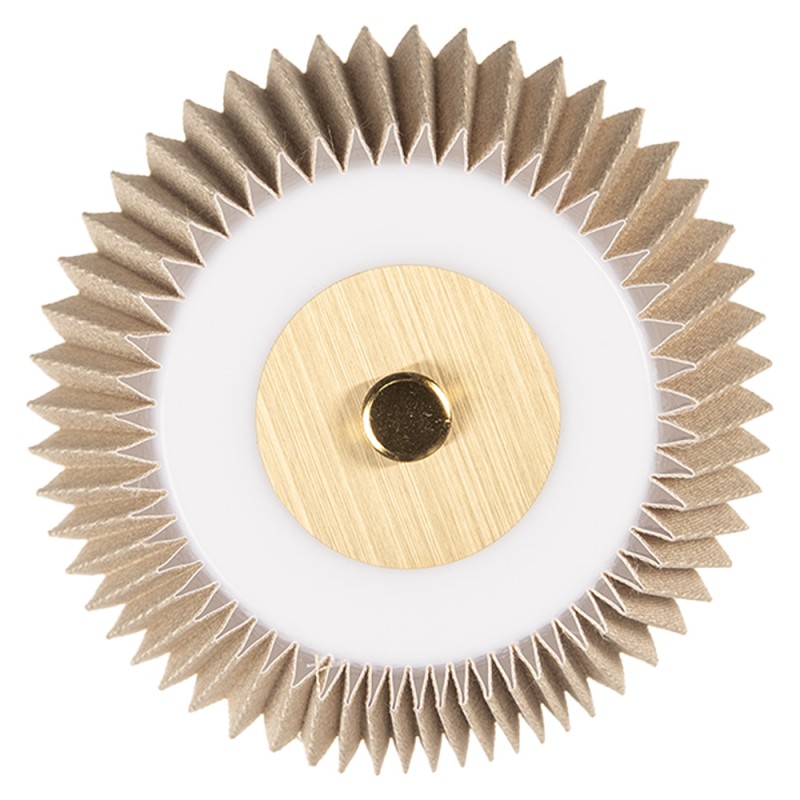 Gabriël Lampe de table 14x31 cm Beige Métal