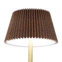 Gabriël Tischlampe 14x31 cm Braun Metall