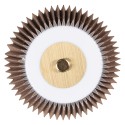 Gabriël Tischlampe 14x31 cm Braun Metall