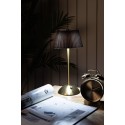 Gabriël Tischlampe 14x31 cm Braun Metall