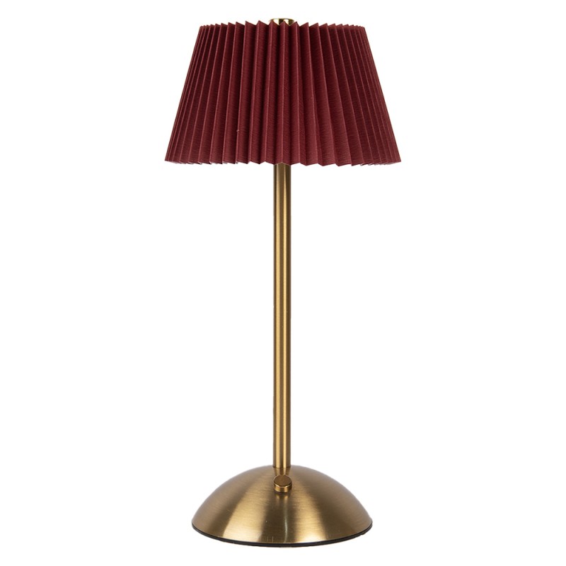 Gabriël Lampada da tavolo 14x31 cm Rosso Metallo