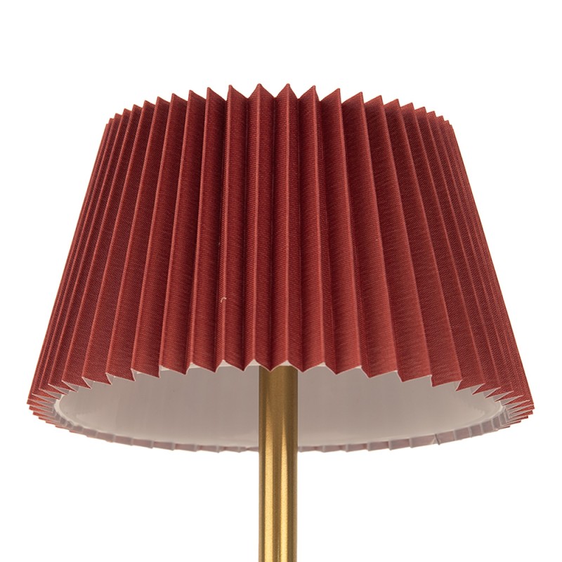 Gabriël Lampada da tavolo 14x31 cm Rosso Metallo