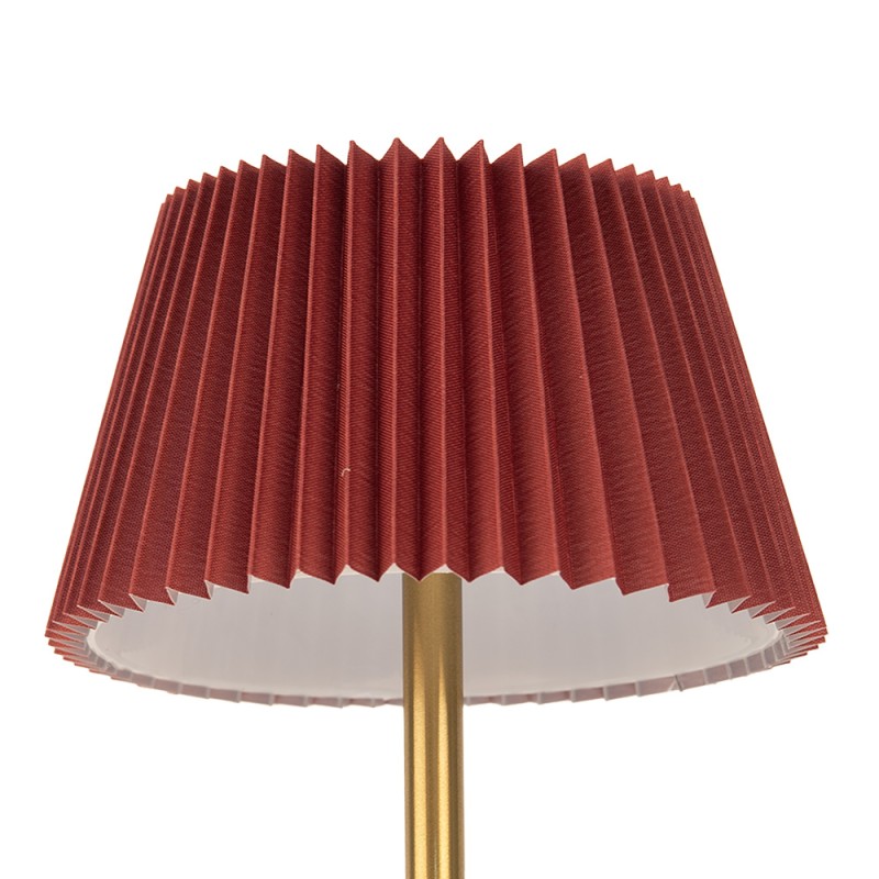 Gabriël Lampada da tavolo 14x31 cm Rosso Metallo