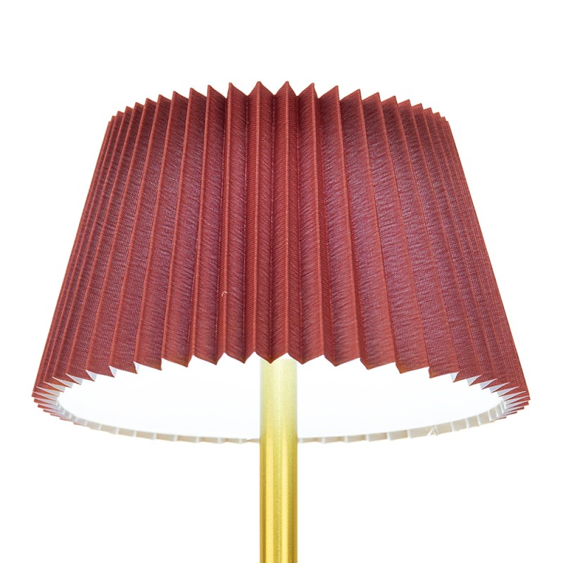 Gabriël Lampada da tavolo 14x31 cm Rosso Metallo