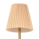 Gabriël Lampe de table Ø 12x30 cm Beige Métal