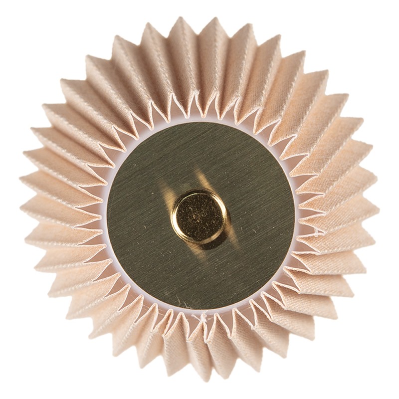 Gabriël Lampe de table Ø 12x30 cm Beige Métal