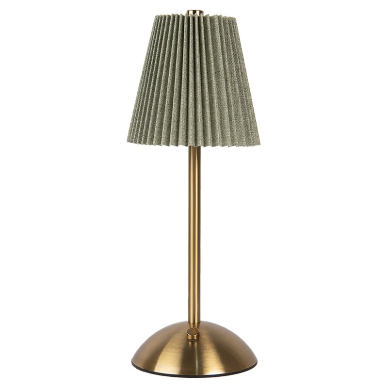 Gabriël Lampada da tavolo Ø 12x30 cm Verde Metallo