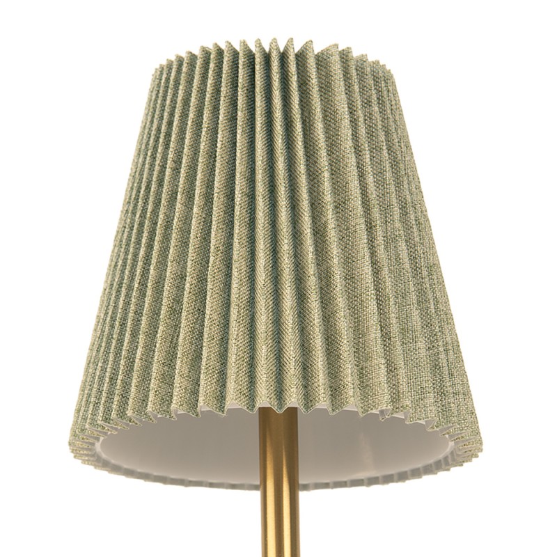 Gabriël Lampada da tavolo Ø 12x30 cm Verde Metallo