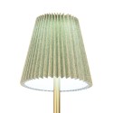 Gabriël Lampada da tavolo Ø 12x30 cm Verde Metallo