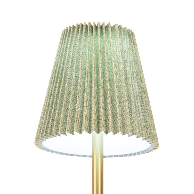 Gabriël Lampada da tavolo Ø 12x30 cm Verde Metallo