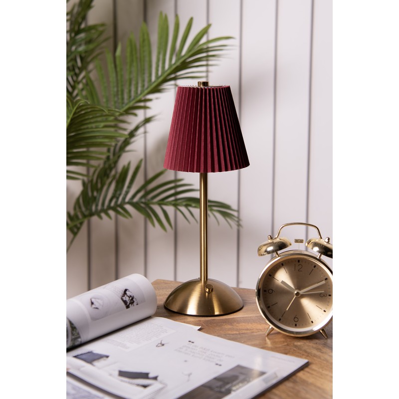 Gabriël Table Lamp Ø 12x30 cm Red Metal