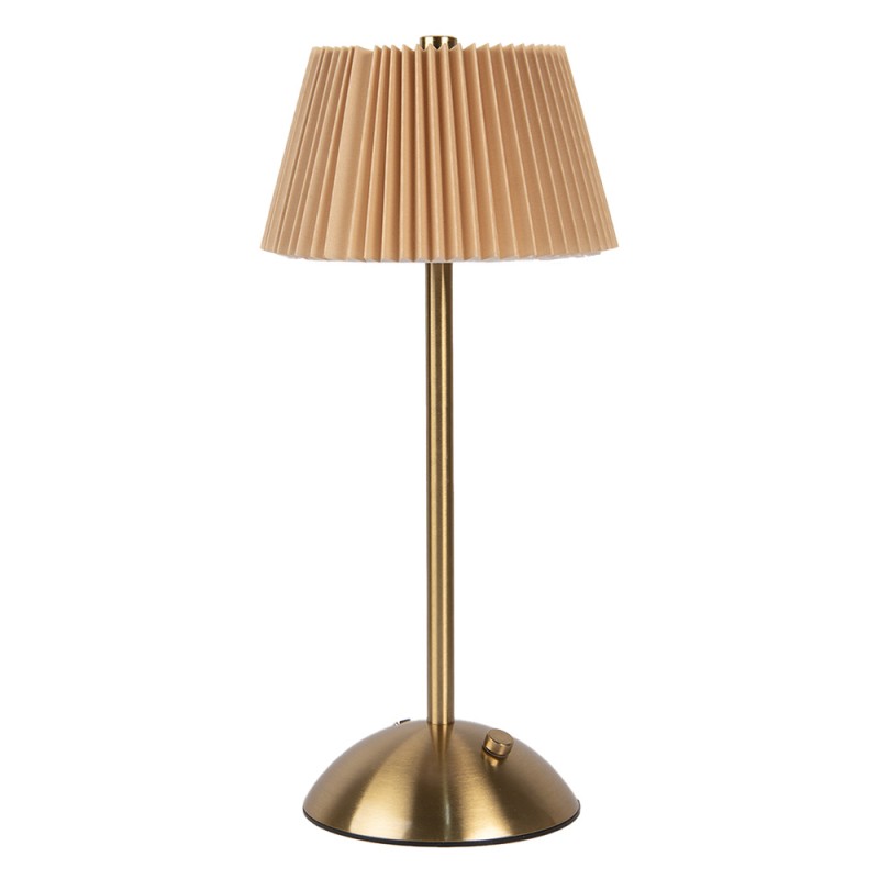 Gabriël Tischlampe 14x31 cm Gelb Metall