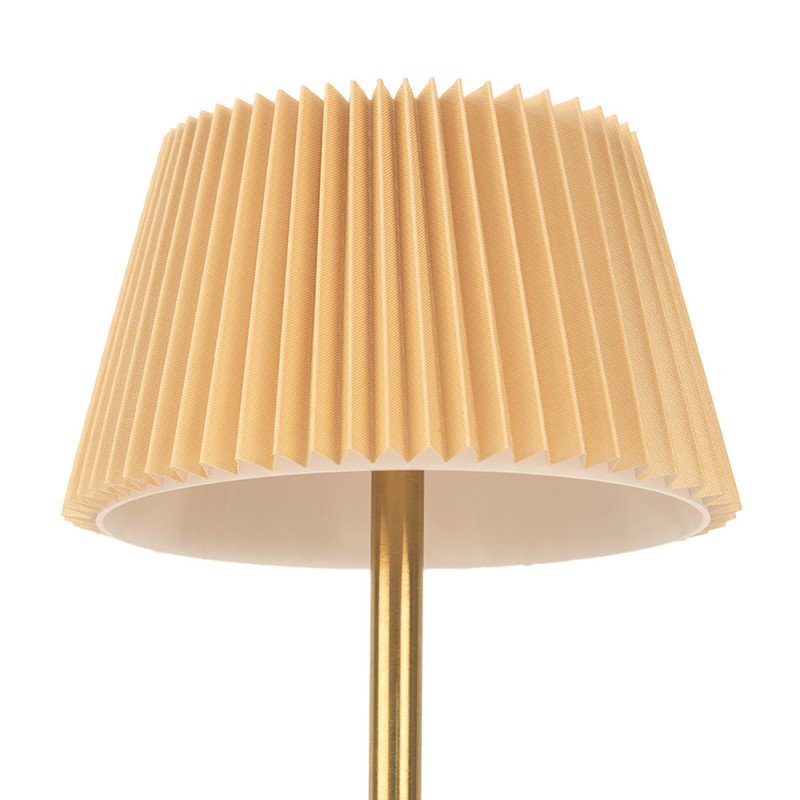 Gabriël Tischlampe 14x31 cm Gelb Metall