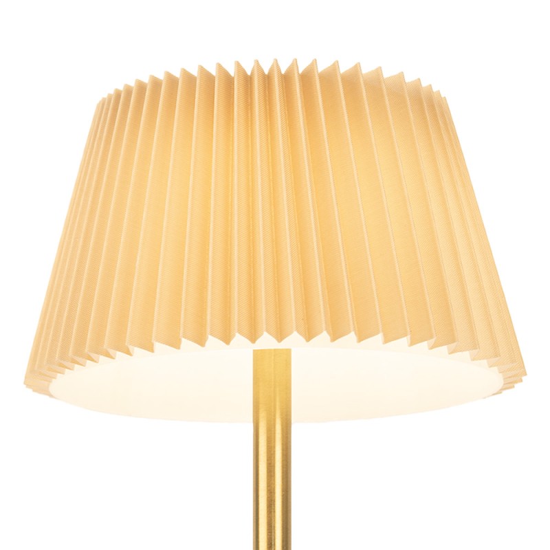 Gabriël Tischlampe 14x31 cm Gelb Metall