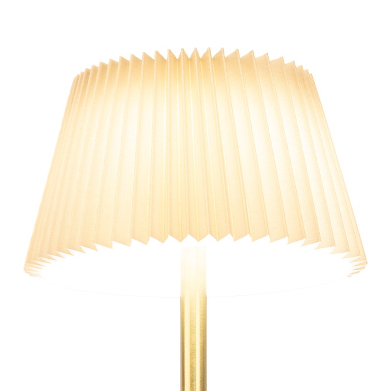 Gabriël Tischlampe 14x31 cm Gelb Metall