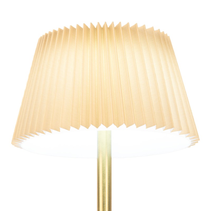Gabriël Tischlampe 14x31 cm Gelb Metall