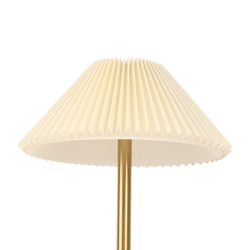 Gabriël Tischlampe Ø 16x30 cm Gelb Metall