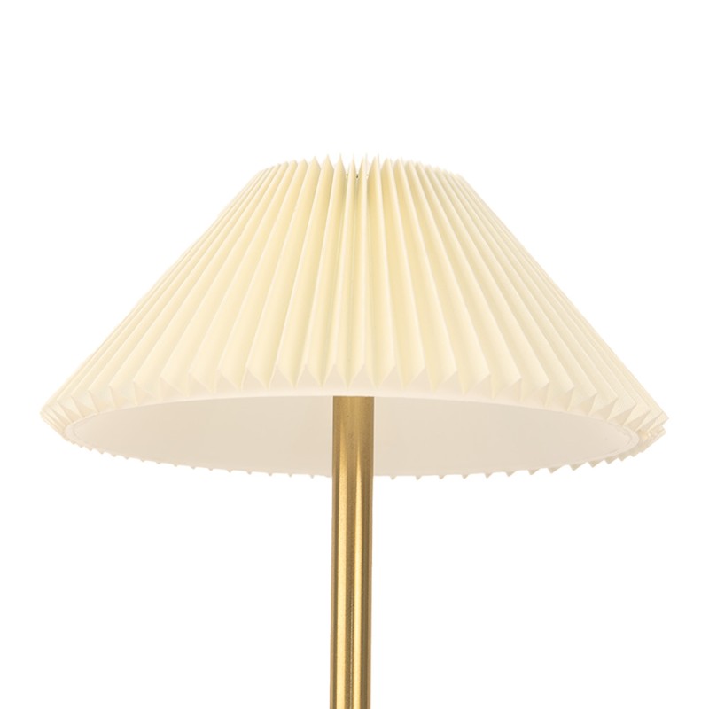 Gabriël Tischlampe Ø 16x30 cm Gelb Metall