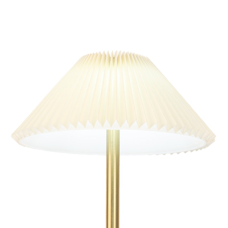 Gabriël Tischlampe Ø 16x30 cm Gelb Metall